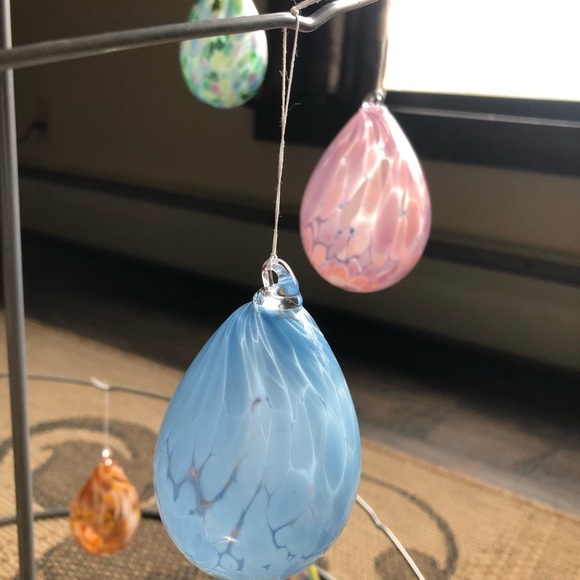 14 Vintage Colorful Handblown Eggs - Picture 8 of 16